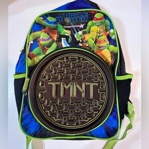 TMNT Backpack Teenage Mutant Ninja Turtle Power Dimension X Manhole Cover​